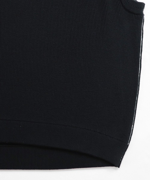 Confirm(コンファーム)の「Confirm / コンファーム ルーズオーバーサイズニットベスト(ベスト・メンズ・グリーン/ミント/オレンジ/ブルー/サックスブルー/ベージュ/ブラック/グレー・M/L)」の11枚目の写真