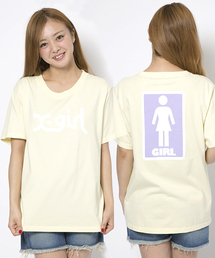 X-girl | 【NYLON5月号掲載】X-girlxGIRL SKATEBOARDS LOGO S/S MENS TEE(Tシャツ/カットソー)