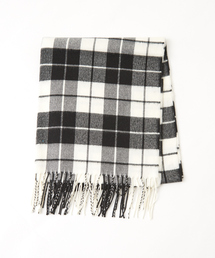 Abahouse Devinette | 【9-22 】ウール混タータンチェックストール(ストール/ショール)