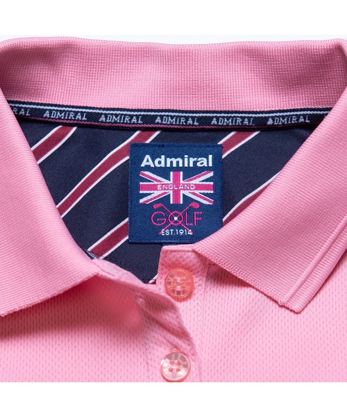 Admiral Golf（アドミラル　ゴルフ）の「[アドミラル ゴルフ] レディース フラッグ 長袖 ポロシャツ　 （シャツ/ブラウス・レディース・ホワイト/ネイビー/ピンク・LL/S/M/L）」の11枚目の写真