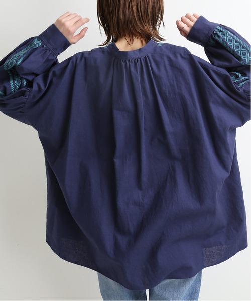 IENA（イエナ）の「スキッパー刺繍ブラウス◇（シャツ/ブラウス