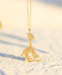 セール】K10 フラワーエクレア ロングネックレス 50cm（ネックレス