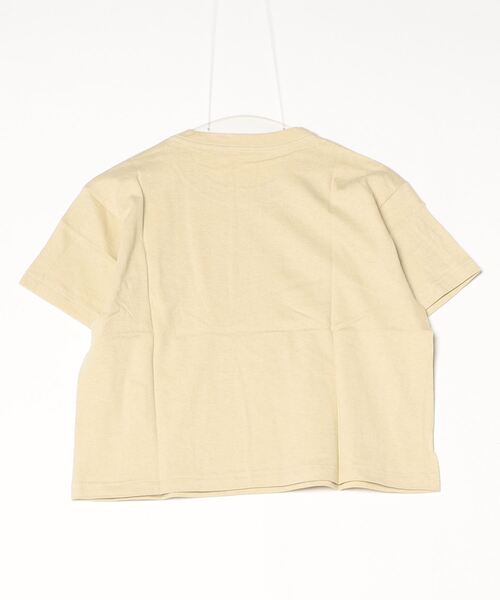 YOUNG&OLSEN The DRYGOODS STORE(ヤングアンドオルセン)の「【YOUNG & OLSEN The DRYGOODS STORE】/OLSEN'S CROP TEE(Tシャツ/カットソー・レディース・カーキ/ホワイト/ブラック・FREE)」の4枚目の写真
