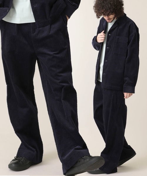 STUDIOUS SELECT（ステュディオスセレクト）の「【NUMBER(N)INE】別注コーデュロイワイドパンツ（その他パンツ・メンズ・ブラック/ベージュ/ネイビー/ブラウン/カーキ・1/2/3）」の5枚目の写真