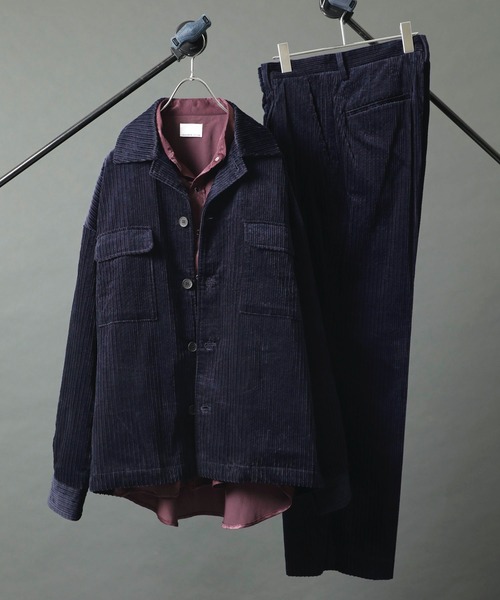 STUDIOUS SELECT（ステュディオスセレクト）の「【NUMBER(N)INE】別注コーデュロイワイドパンツ（その他パンツ・メンズ・ブラック/ベージュ/ネイビー/ブラウン/カーキ・1/2/3）」の21枚目の写真