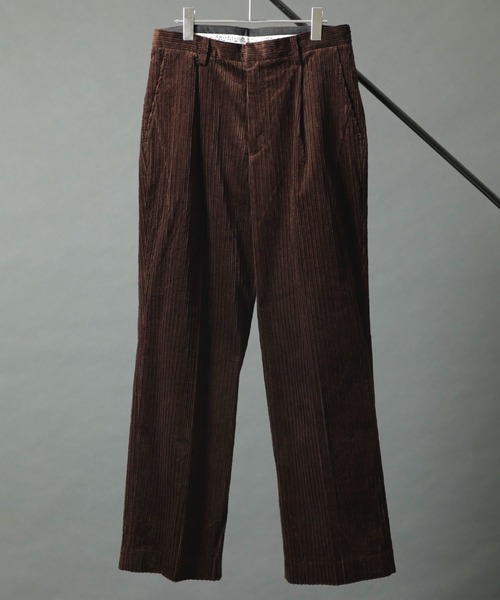 STUDIOUS SELECT（ステュディオスセレクト）の「【NUMBER(N)INE】別注コーデュロイワイドパンツ（その他パンツ・メンズ・ブラック/ベージュ/ネイビー/ブラウン/カーキ・1/2/3）」の11枚目の写真