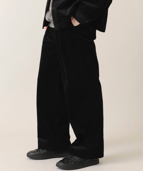 STUDIOUS SELECT（ステュディオスセレクト）の「【NUMBER(N)INE】別注コーデュロイワイドパンツ（その他パンツ・メンズ・ブラック/ベージュ/ネイビー/ブラウン/カーキ・1/2/3）」の20枚目の写真