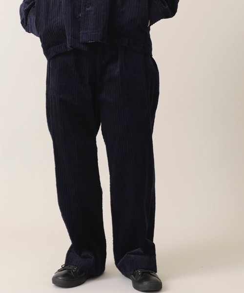 STUDIOUS SELECT（ステュディオスセレクト）の「【NUMBER(N)INE】別注コーデュロイワイドパンツ（その他パンツ・メンズ・ブラック/ベージュ/ネイビー/ブラウン/カーキ・1/2/3）」の10枚目の写真