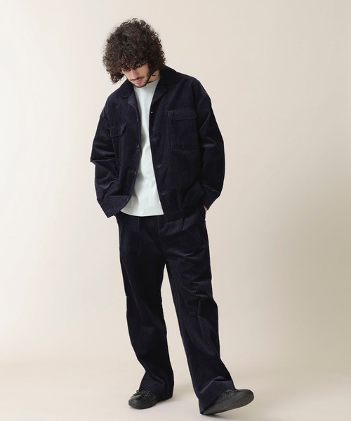 STUDIOUS SELECT（ステュディオスセレクト）の「【NUMBER(N)INE】別注コーデュロイワイドパンツ（その他パンツ・メンズ・ブラック/ベージュ/ネイビー/ブラウン/カーキ・1/2/3）」の18枚目の写真