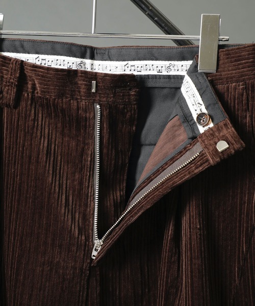 STUDIOUS SELECT（ステュディオスセレクト）の「【NUMBER(N)INE】別注コーデュロイワイドパンツ（その他パンツ・メンズ・ブラック/ベージュ/ネイビー/ブラウン/カーキ・1/2/3）」の15枚目の写真