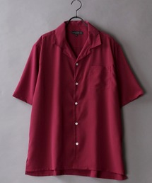 Drape Open Collar Shirt/ドレープ オープンカラー シャツ