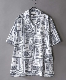 Drape Open Collar Shirt/ドレープ オープンカラー シャツ