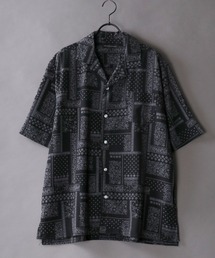 Drape Open Collar Shirt/ドレープ オープンカラー シャツ