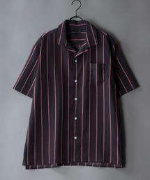 SITRY | Drape Open Collar Shirt/ドレープ オープンカラー シャツ/メンズ レディース(シャツ/ブラウス)