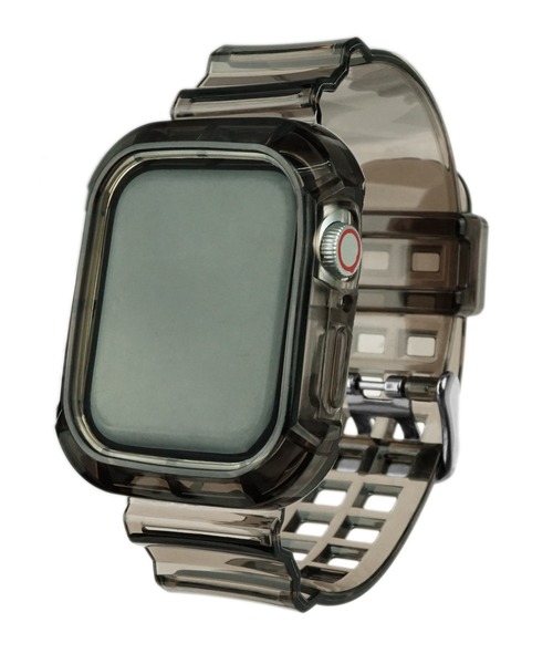 Urban Coral（アーバンコーラル）の「Apple Watch Band / アップルウォッチ バンド 一体型クリアカラー / Urban Coral（デジタル腕時計・レディース・ブラック/ピンク/イエロー/オレンジ/グリーン/クリア・40mm/44mm）」の7枚目の写真