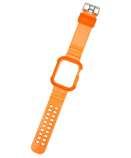 Urban Coral（アーバンコーラル）の「Apple Watch Band / アップルウォッチ バンド 一体型クリアカラー / Urban Coral（デジタル腕時計・レディース・ブラック/ピンク/イエロー/オレンジ/グリーン/クリア・40mm/44mm）」の14枚目の写真