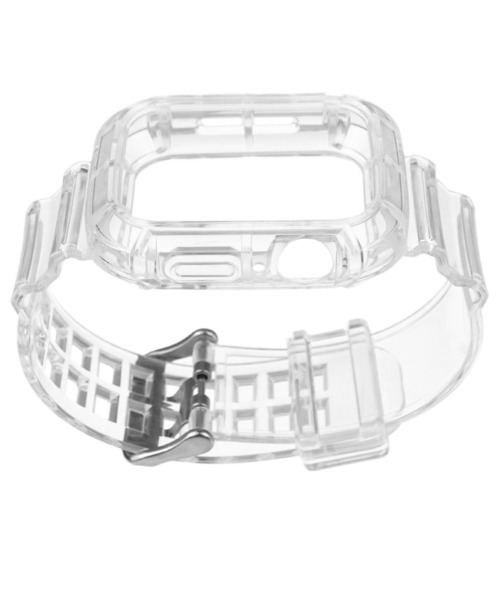 Urban Coral（アーバンコーラル）の「Apple Watch Band / アップルウォッチ バンド 一体型クリアカラー / Urban Coral（デジタル腕時計・レディース・ブラック/ピンク/イエロー/オレンジ/グリーン/クリア・40mm/44mm）」の21枚目の写真