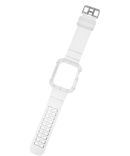 Urban Coral（アーバンコーラル）の「Apple Watch Band / アップルウォッチ バンド 一体型クリアカラー / Urban Coral（デジタル腕時計・レディース・ブラック/ピンク/イエロー/オレンジ/グリーン/クリア・40mm/44mm）」の12枚目の写真