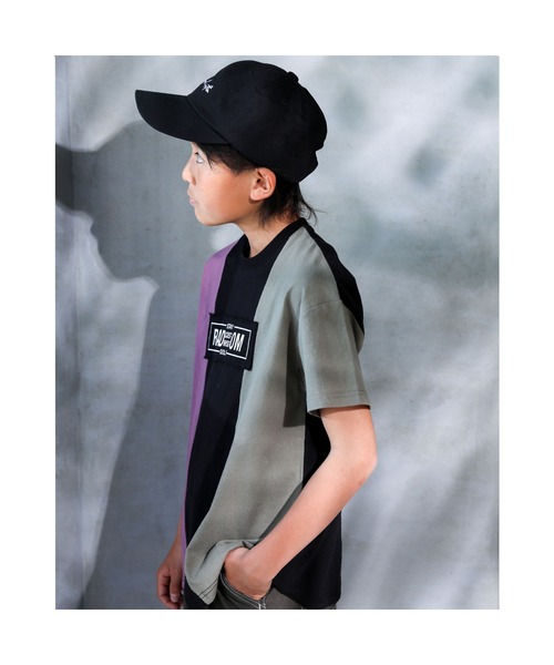 RAD CUSTOM（ラッドカスタム）の「RAD CUSTOM/クレイジー パターン ロゴ Tシャツ（Tシャツ/カットソー・キッズ・パープル/オレンジ・160/150/140/120/130）」の7枚目の写真