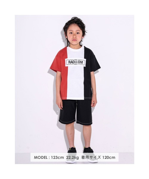 RAD CUSTOM（ラッドカスタム）の「RAD CUSTOM/クレイジー パターン ロゴ Tシャツ（Tシャツ/カットソー・キッズ・パープル/オレンジ・160/150/140/120/130）」の8枚目の写真