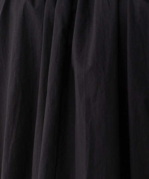 e/rm（イーアールエム）の「【e/rm】プレミアオーガニックコットン_ソデボリュームワンピース　949622（ワンピース・レディース・ブルー系その他3/ブラウン/ブラック/ライトイエロー・FREE）」の14枚目の写真