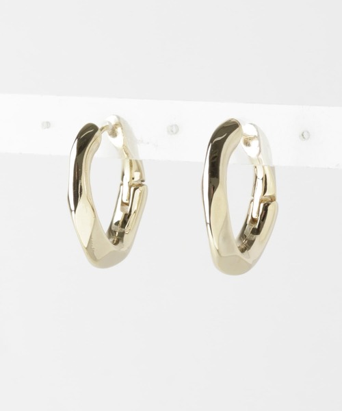 SMELLY（スメリー）の「ネジリダエンワンタッチピアス（ピアス（両耳用）・レディース・シルバー/ゴールド・-）」の10枚目の写真