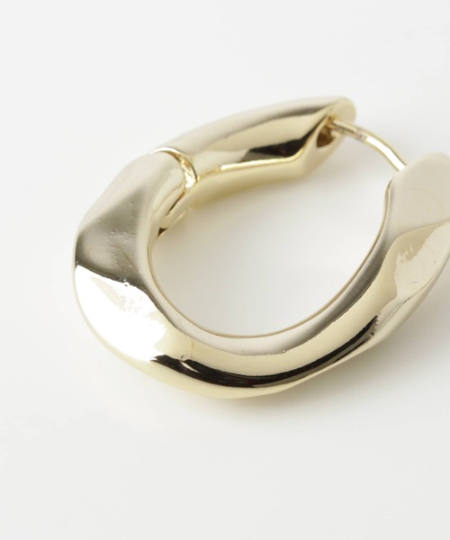 SMELLY（スメリー）の「ネジリダエンワンタッチピアス（ピアス（両耳用）・レディース・シルバー/ゴールド・-）」の11枚目の写真