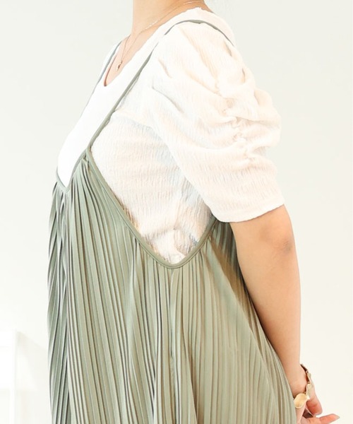 ARCANUM DESIGN（アルカナムデザイン）の「ARL ｷﾞｬｻﾞｰｽﾘｰﾌﾞﾄｯﾌﾟｽ（Tシャツ/カットソー・レディース・ホワイト/ブラック/グレー・FREE）」の21枚目の写真