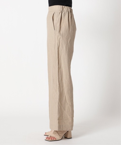 plage（プラージュ）の「Linen Wide パンツ◆（その他パンツ・レディース・ホワイト/グレー/ナチュラル/ピンク・34/36/38）」の10枚目の写真
