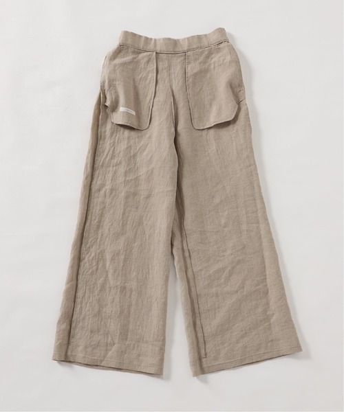 Plage プラージュ Linenトラウザーパンツ ナチュラル 38 プラージュ Plage Linen Wide パンツ （ナチュラル
