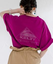 KELTY | 【WEB限定カラー】KELTY（ケルティ）別注トリプルサンカクバックプリントTシャツ#(Tシャツ/カットソー)
