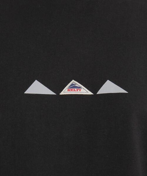 KELTY（ケルティ）の「【WEB限定カラー】KELTY（ケルティ）別注トリプルサンカクバックプリントTシャツ#（Tシャツ/カットソー・レディース・ブラック/ベージュ/パープル/オフホワイト/オリーブ/マスタード/モカ/ナチュラル/コバルトブルー・MEDIUM/LARGE）」の19枚目の写真