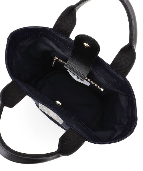 ANEVER(アンエバー)の「【LOTUS】キャンバス トート(トートバッグ・レディース・ホワイト系/ブラック系/ブラウン系/ネイビー系・F)」の21枚目の写真