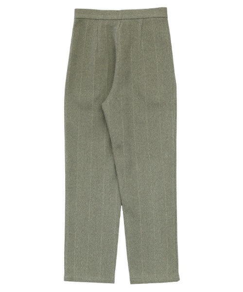 select MOCA（セレクトモカ）の「2021 AW ヘリンボーンシングルタックパンツ（その他パンツ・レディース・ダークブラウン/カーキオリーブ・SMALL/MEDIUM）」の9枚目の写真