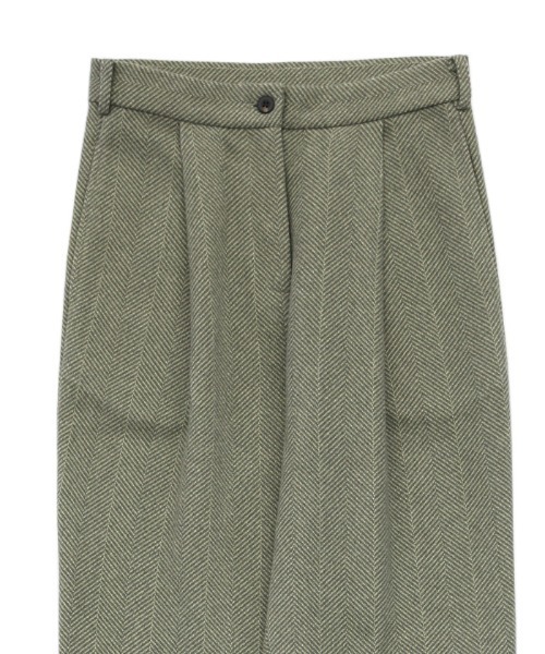 select MOCA（セレクトモカ）の「2021 AW ヘリンボーンシングルタックパンツ（その他パンツ・レディース・ダークブラウン/カーキオリーブ・SMALL/MEDIUM）」の10枚目の写真