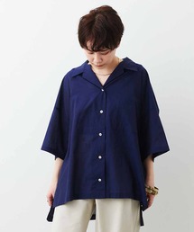 MEDE19F | ＭＥＤＥ１９Ｆ　ジャパンファブリックを使用したオーバーオープンカラーシャツ(シャツ/ブラウス)