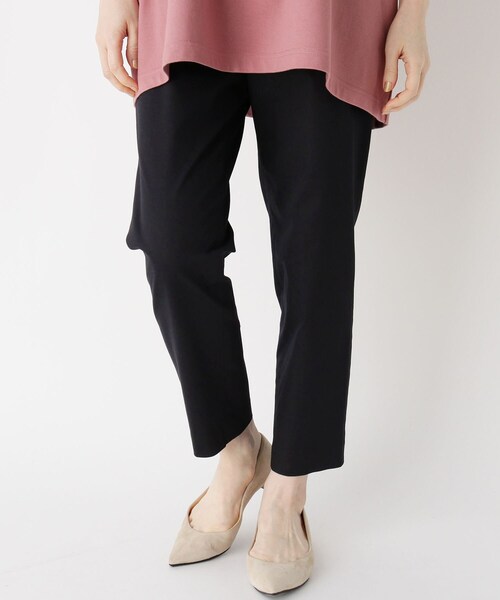 Airpapel（エアパペル）の「◆ストレッチクロップドパンツ（その他パンツ・レディース・ブラック/ネイビー/サンドベージュ/ホワイト系・11/09/07）」の4枚目の写真