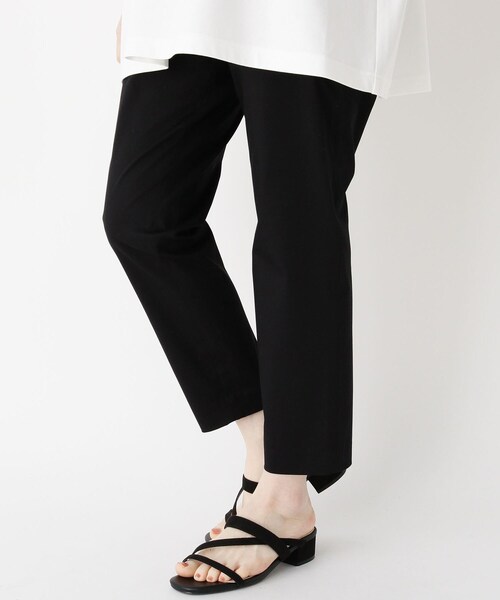 Airpapel（エアパペル）の「◆ストレッチクロップドパンツ（その他パンツ・レディース・ブラック/ネイビー/サンドベージュ/ホワイト系・11/09/07）」の2枚目の写真