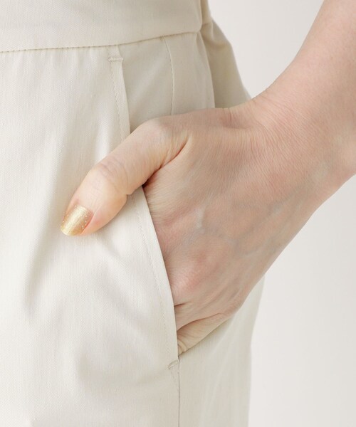 Airpapel（エアパペル）の「◆ストレッチクロップドパンツ（その他パンツ・レディース・ブラック/ネイビー/サンドベージュ/ホワイト系・11/09/07）」の9枚目の写真