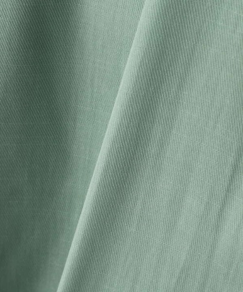 N.(N. Natural Beauty Basic)(エヌエヌナチュラルビューティーベーシック)の「◆パールボタンパフスリーブブラウス(シャツ/ブラウス・レディース・オフホワイト/ブラウン/ライトグリーン・MEDIUM)」の16枚目の写真