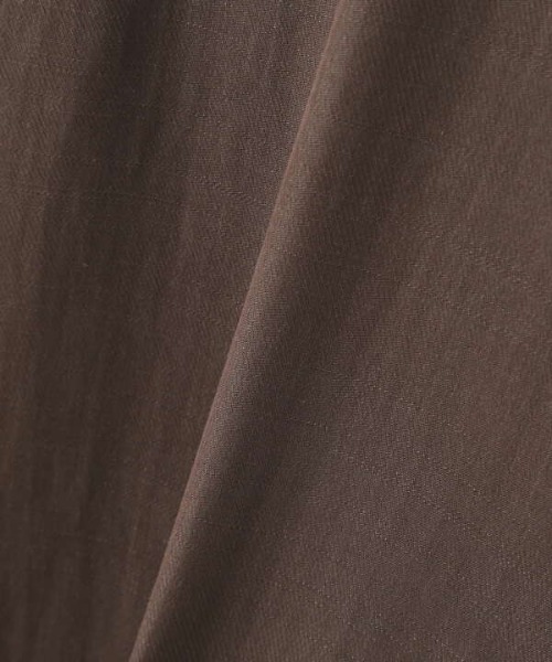 N.(N. Natural Beauty Basic)(エヌエヌナチュラルビューティーベーシック)の「◆パールボタンパフスリーブブラウス(シャツ/ブラウス・レディース・オフホワイト/ブラウン/ライトグリーン・MEDIUM)」の18枚目の写真