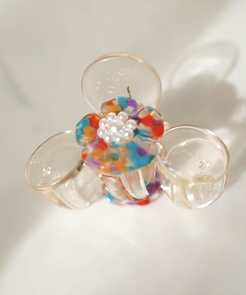 lala Born(ララボーン)の「フラワークリアクリップ(バレッタ/ヘアクリップ・レディース・A/B・FREE)」の5枚目の写真