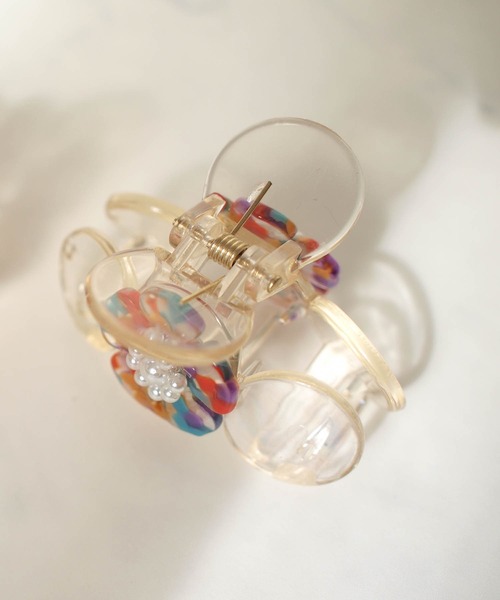 lala Born(ララボーン)の「フラワークリアクリップ(バレッタ/ヘアクリップ・レディース・A/B・FREE)」の6枚目の写真