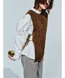 Ray BEAMS | RBS / モール アシンメトリー ベスト(ベスト)