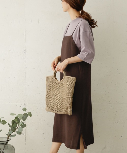 URBAN RESEARCH DOORS(アーバンリサーチドアーズ)の「トラペーズキャミソールワンピース(ワンピース・レディース・ブラウン/カーキ/ブラック・ONE)」の19枚目の写真