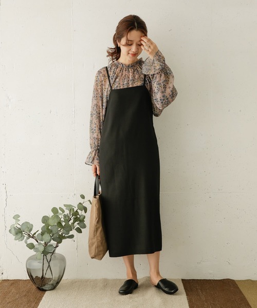 URBAN RESEARCH DOORS(アーバンリサーチドアーズ)の「トラペーズキャミソールワンピース(ワンピース・レディース・ブラウン/カーキ/ブラック・ONE)」の18枚目の写真