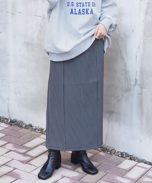 tiptop(ティップトップ)の「【2サイズ展開】フロント切り替えナロースカート【ZOZO限定Sサイズあり】(スカート・レディース・ブラック/ブルー/グリーン/ライトベージュ/A/B/ブラック系その他/ベージュ系その他/C/チャコールグレー・S/M)」の8枚目の写真