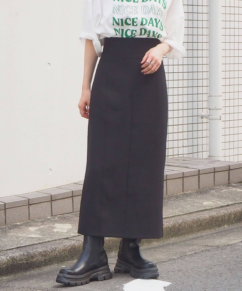 tiptop(ティップトップ)の「【2サイズ展開】フロント切り替えナロースカート【ZOZO限定Sサイズあり】(スカート・レディース・ブラック/ブルー/グリーン/ライトベージュ/A/B/ブラック系その他/ベージュ系その他/C/チャコールグレー・S/M)」の13枚目の写真