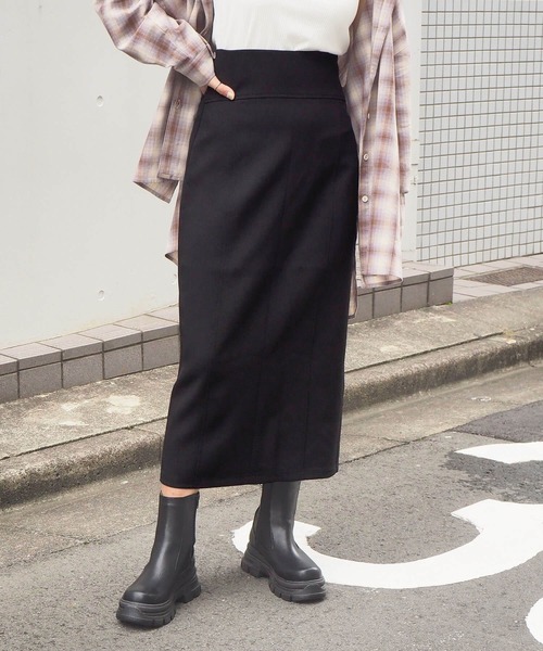 tiptop(ティップトップ)の「【2サイズ展開】フロント切り替えナロースカート【ZOZO限定Sサイズあり】(スカート・レディース・ブラック/ブルー/グリーン/ライトベージュ/A/B/ブラック系その他/ベージュ系その他/C/チャコールグレー・S/M)」の22枚目の写真