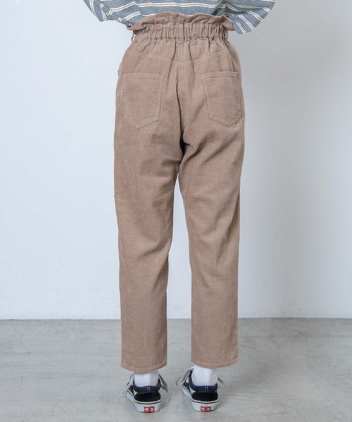 WEGO（ウィゴー）の「WEGO/【S～Lサイズ】コーデュロイマムパンツ（チノパンツ・レディース・ベージュ/グリーン/アイボリー・SMALL/MEDIUM/LARGE）」の9枚目の写真